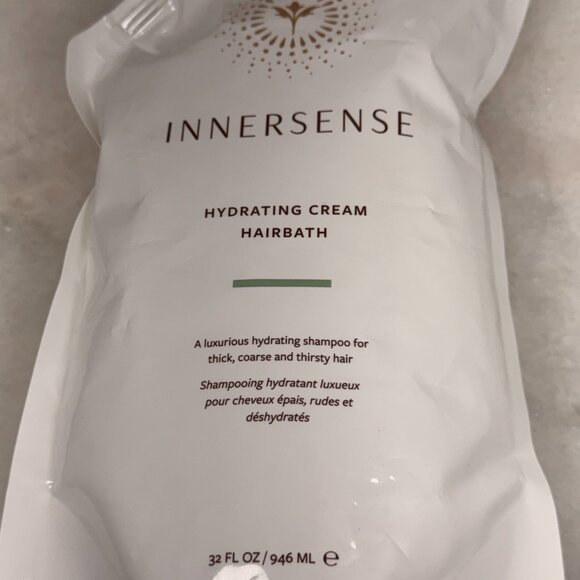 INNERSENSE Organic Beauty- Natural Hydrating Cream Hairbath Shampoo-Refill 32 oz - Picture 1 of 4